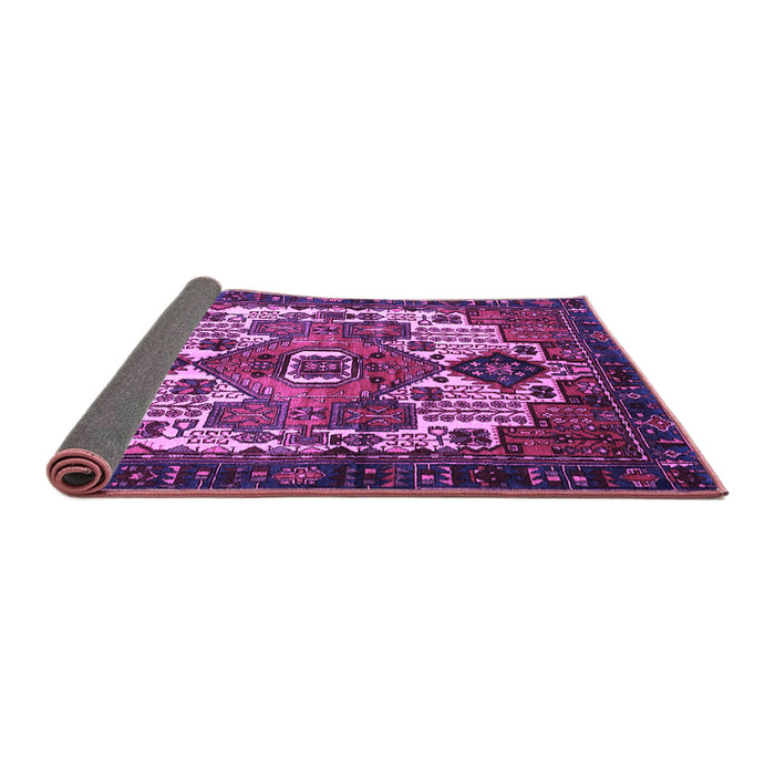 Sideview of Persian Purple Traditional Rug, tr1878pur