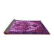 Sideview of Persian Purple Traditional Rug, tr1878pur