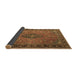 Sideview of Medallion Brown Traditional Rug, tr1879brn