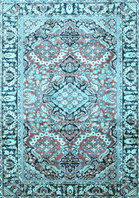 Persian Light Blue Traditional Rug, tr187lblu