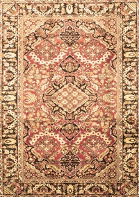 Persian Brown Traditional Rug, tr187brn