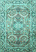 Persian Turquoise Traditional Rug, tr187turq