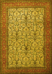 Persian Yellow Traditional Rug, tr1880yw