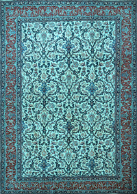 Persian Light Blue Traditional Rug, tr1880lblu