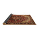 Sideview of Persian Brown Traditional Rug, tr1881brn