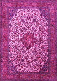 Medallion Pink Traditional Rug, tr1882pnk