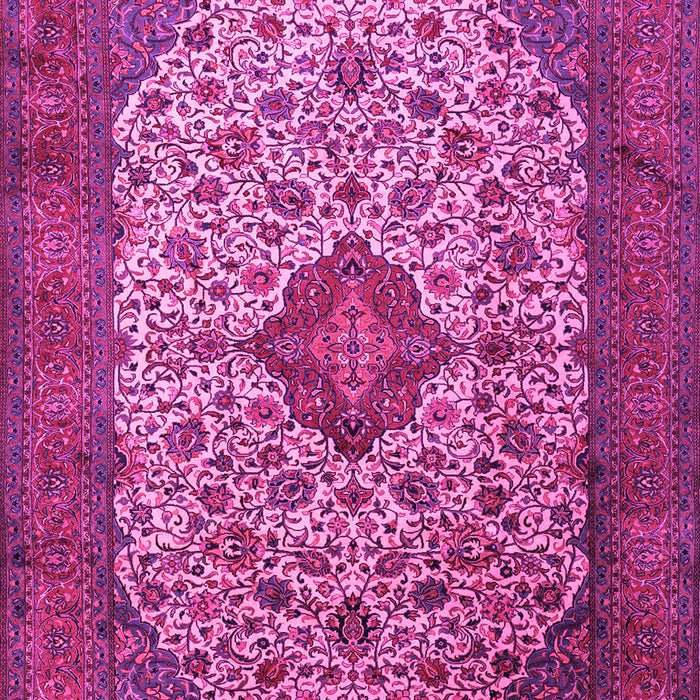 Medallion Pink Traditional Rug, tr1882pnk