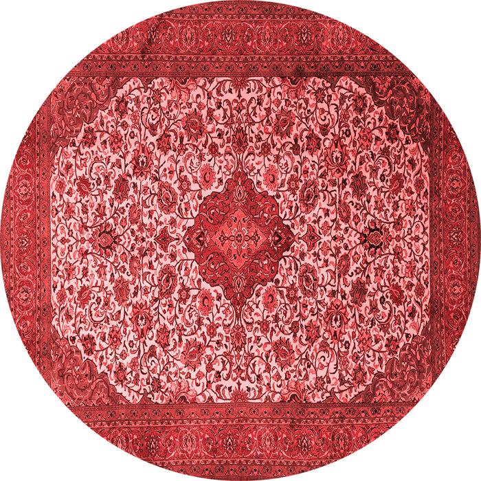Medallion Red Traditional Rug, tr1882red