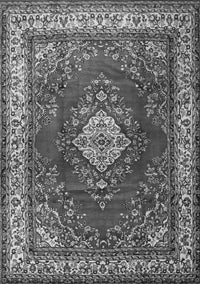 Medallion Gray Traditional Rug, tr1883gry