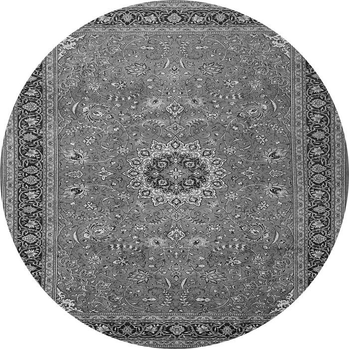 Square Persian Gray Traditional Rug, tr1884gry