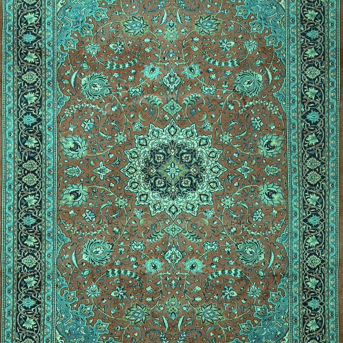 Persian Turquoise Traditional Rug, tr1884turq