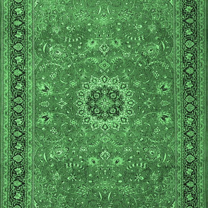 Persian Emerald Green Traditional Rug, tr1884emgrn