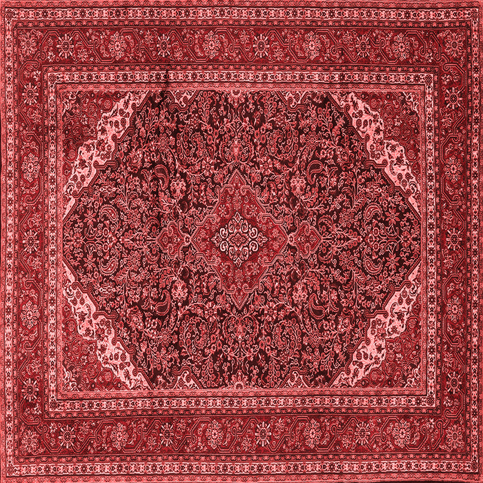Machine Washable Persian Red Traditional Rug, wshtr1885red