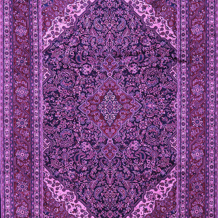 Machine Washable Persian Purple Traditional Area Rugs, wshtr1885pur