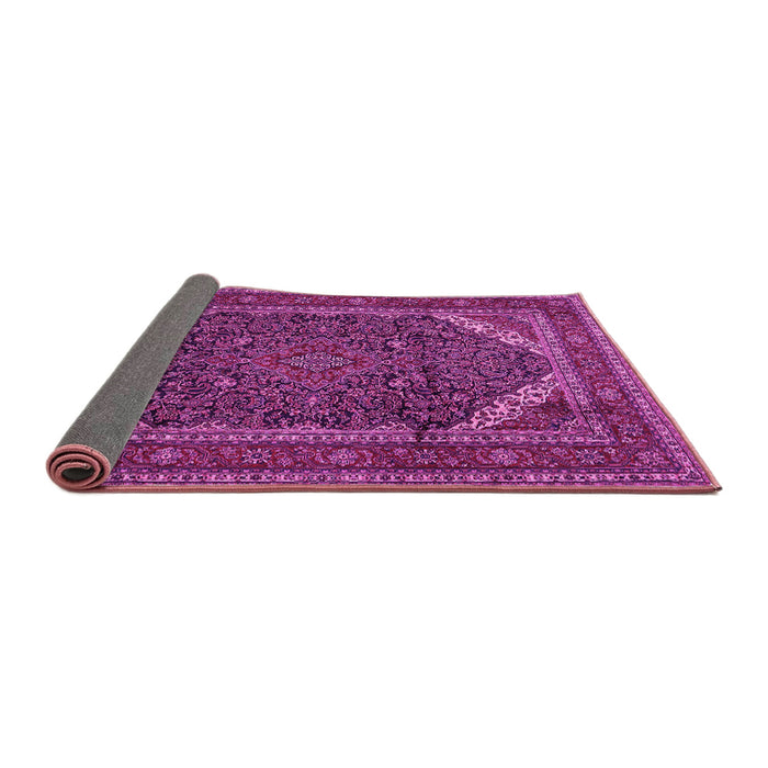 Sideview of Persian Pink Traditional Rug, tr1885pnk