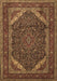 Persian Brown Traditional Rug, tr1885brn