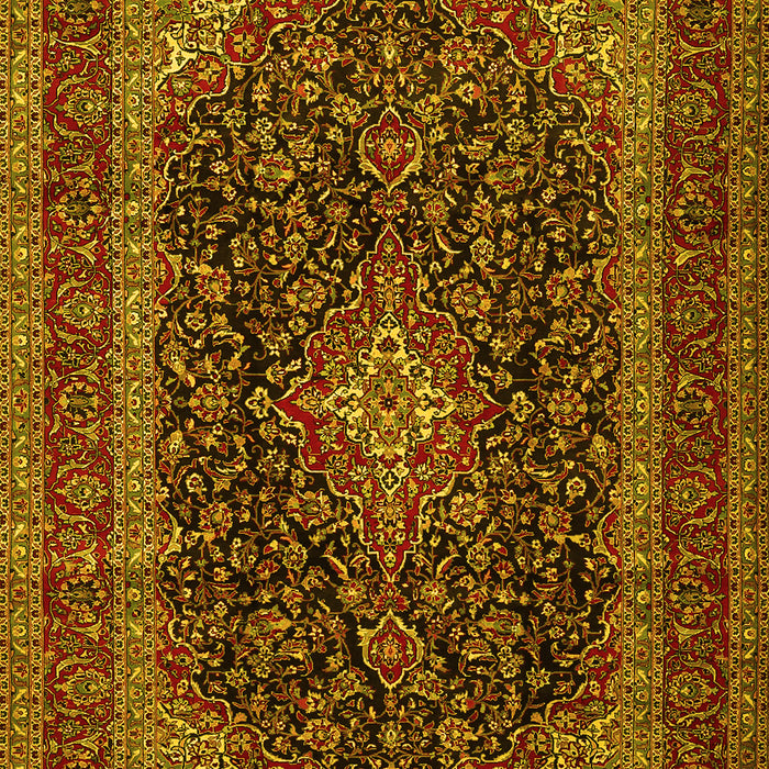 Persian Yellow Traditional Rug, tr1886yw