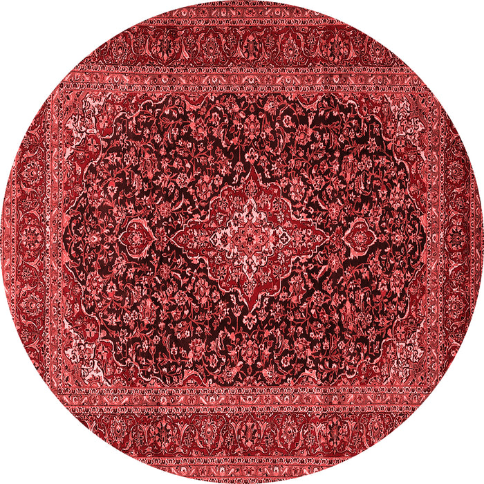 Machine Washable Persian Red Traditional Rug, wshtr1886red