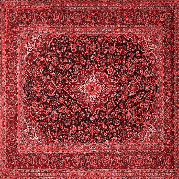 Machine Washable Persian Red Traditional Rug, wshtr1886red