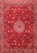 Medallion Red Traditional Area Rugs