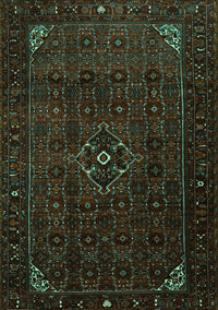 Persian Turquoise Traditional Rug, tr1889turq