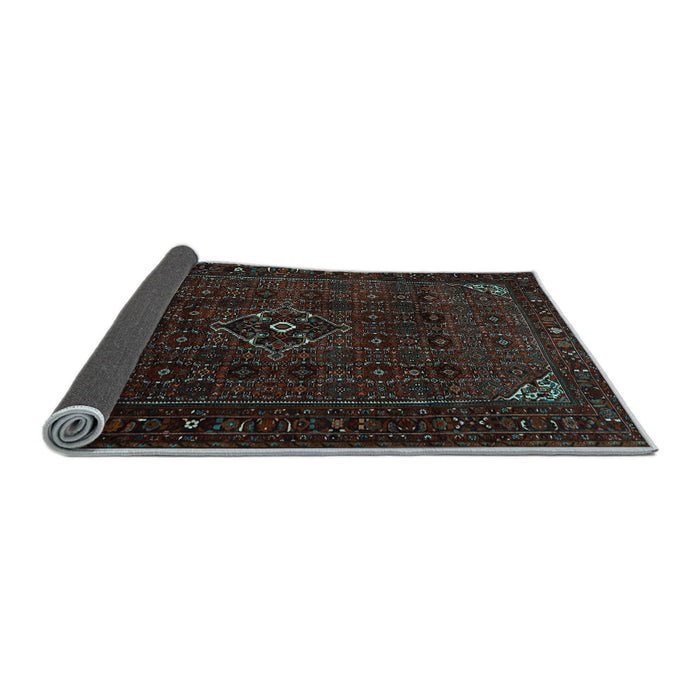Sideview of Persian Light Blue Traditional Rug, tr1889lblu