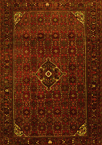 Persian Yellow Traditional Rug, tr1889yw