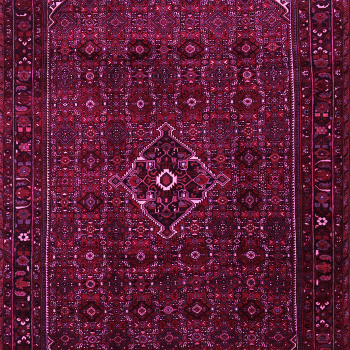 Machine Washable Persian Pink Traditional Rug, wshtr1889pnk