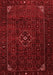 Persian Red Traditional Area Rugs