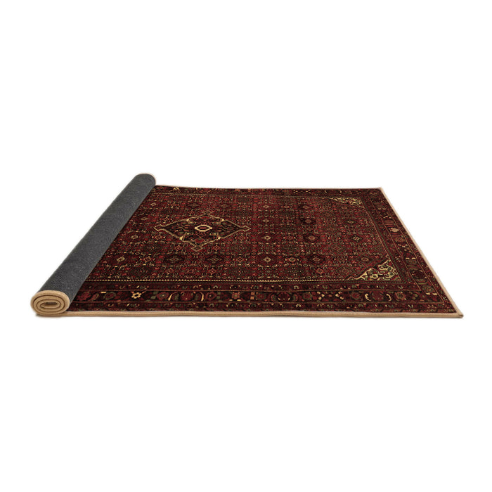 Sideview of Persian Brown Traditional Rug, tr1889brn