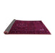 Sideview of Persian Pink Traditional Rug, tr1889pnk