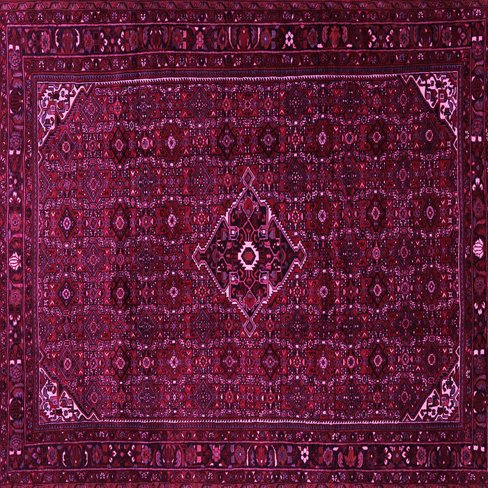 Square Persian Pink Traditional Rug, tr1889pnk