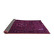 Sideview of Persian Purple Traditional Rug, tr1889pur