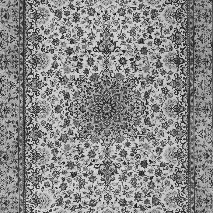 Medallion Gray Traditional Rug, tr1890gry