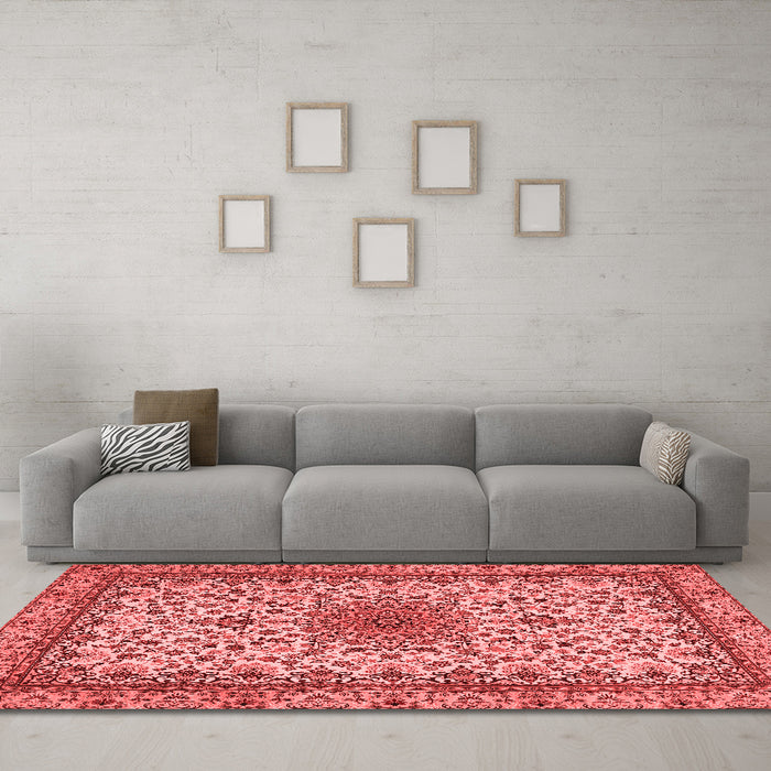 Traditional Red Washable Rugs