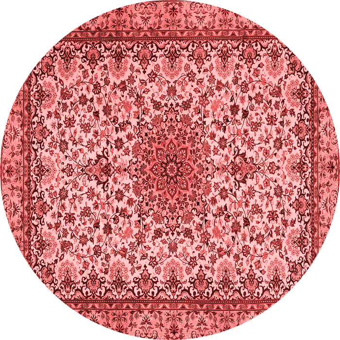 Medallion Red Traditional Rug, tr1890red