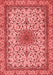 Medallion Red Traditional Area Rugs