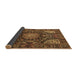 Sideview of Medallion Brown Traditional Rug, tr1891brn