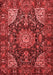 Medallion Red Traditional Area Rugs