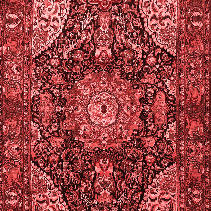 Medallion Red Traditional Area Rugs