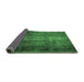 Sideview of Persian Emerald Green Traditional Rug, tr1892emgrn