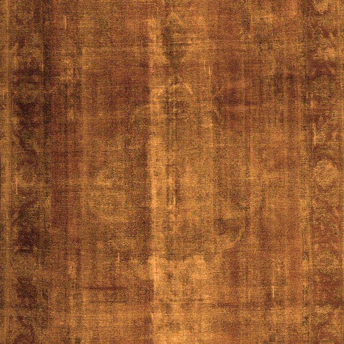 Serging Thickness of Machine Washable Persian Orange Traditional Area Rugs, wshtr1892org