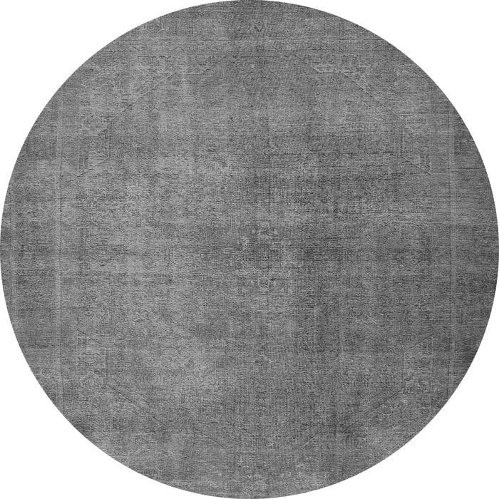 Machine Washable Persian Gray Traditional Rug, wshtr1893gry