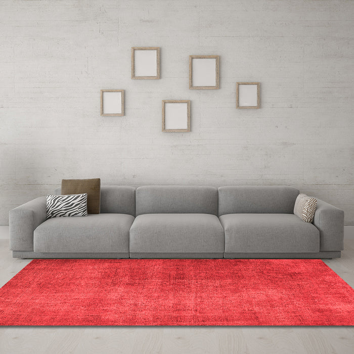 Traditional Red Washable Rugs