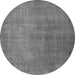 Square Persian Gray Traditional Rug, tr1893gry