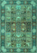 Persian Turquoise Traditional Rug, tr1894turq