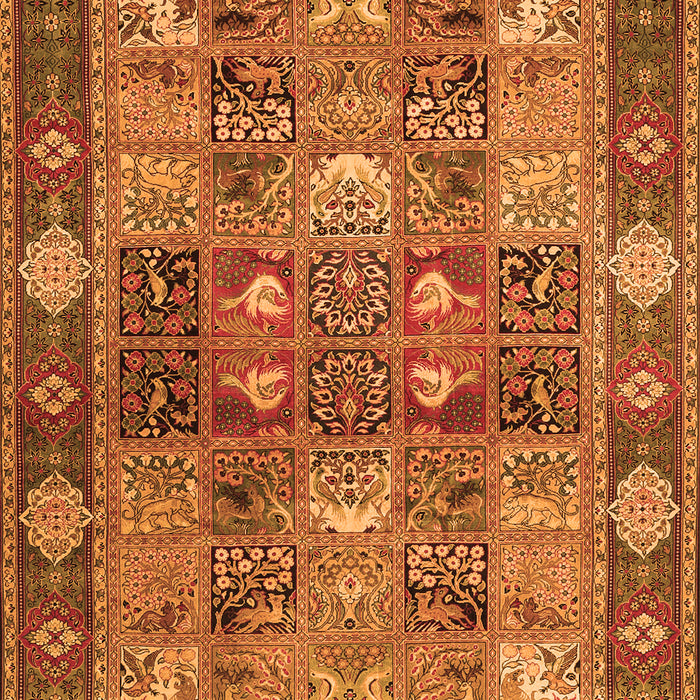 Persian Orange Traditional Rug, tr1894org
