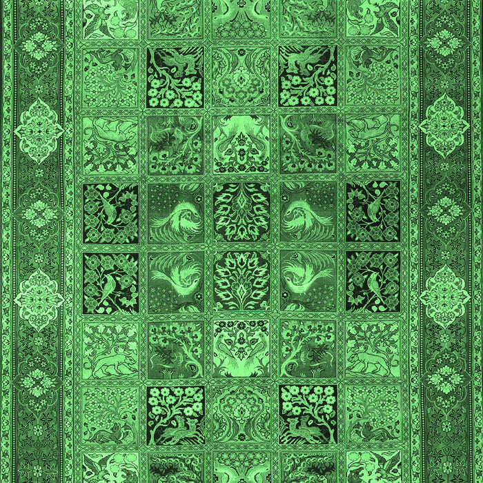 Persian Emerald Green Traditional Rug, tr1894emgrn