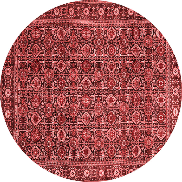 Machine Washable Persian Red Traditional Rug, wshtr1895red