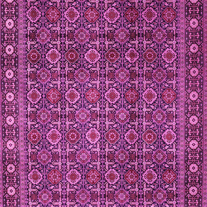 Machine Washable Persian Pink Traditional Rug, wshtr1895pnk